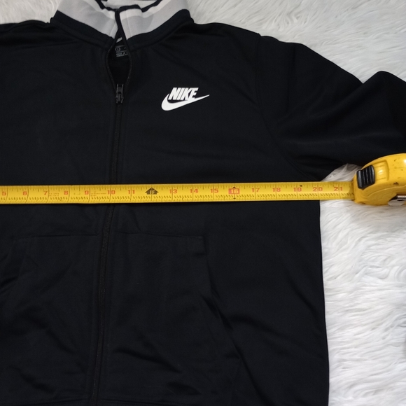Nike full up zip womens black flece jacket - Picture 2 of 13